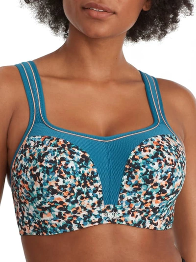 Panache Ultimate High Impact Underwire Sports Bra In Abstract Animal