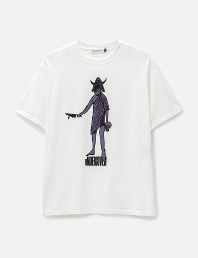 Undercover Ancient Tribal T-shirt In White