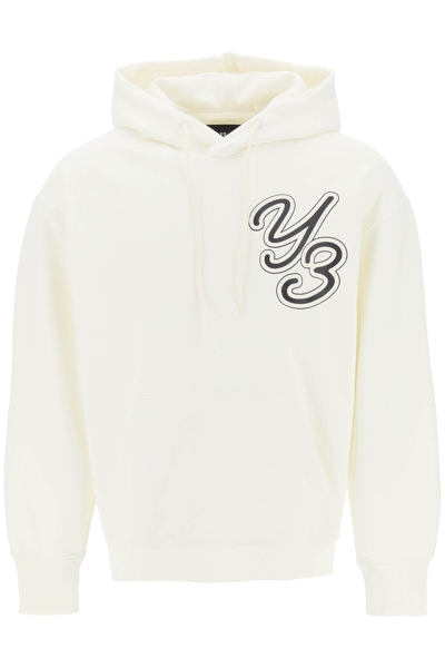 Y-3 HOODIE WITH LOGO PRINT