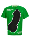 Jw Anderson Michael Clark Cotton T-shirt In Green