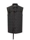 Off-white Padded Vest In Black