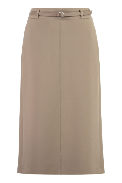 PESERICO STRETCH PENCIL SKIRT