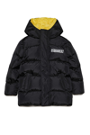 DSQUARED2 D2J406U JACKET DSQUARED GLOSSY HOODED PADDED JACKET WITH LOGO