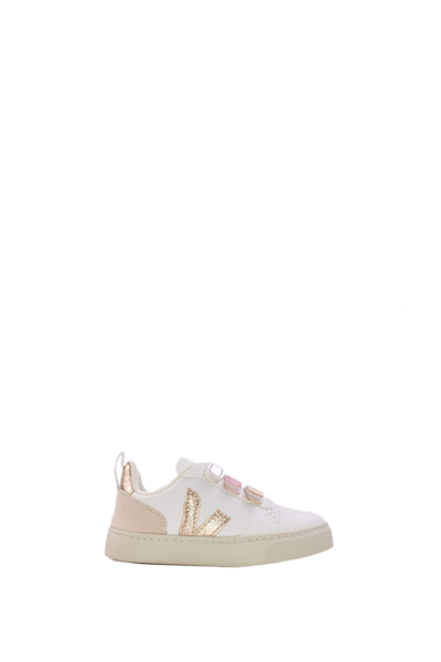 Veja Babies'  Toddler Girl Sneakers Gold Size 10c Soft Leather In White