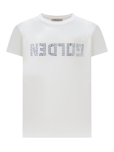 Golden Goose Kids' Golden T-shirt In Optic White