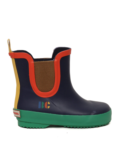 Bobo Choses Kids' Colourblocked Rain Boots In Multicolor