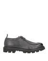 Fabi Man Lace-up Shoes Black Size 10 Soft Leather