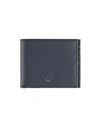 Emporio Armani Man Wallet Midnight Blue Size - Bovine Leather, Polyurethane