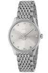 Gucci Stainless Steel G-timeless Watch 29mm In Stainless Steel & Silver