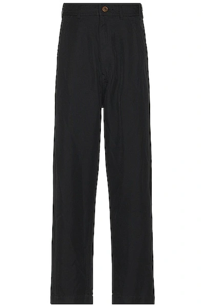 Comme Des Garcons Black Trouser In Black