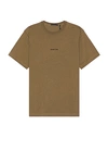 Helmut Lang Men's Inside-out Logo T-shirt In Olive - F0x