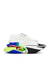 Balmain Unicorn Colour-block Sneakers In Multicolor