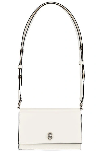 Alexander Mcqueen Small Skull Bag In Soft Ivory