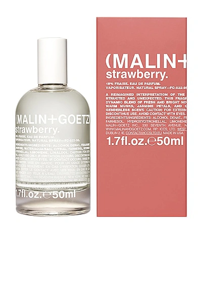Malin + Goetz Strawberry Eau De Parfum 50 ml In White