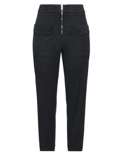 Dondup Woman Pants Midnight Blue Size 27 Cotton, Lyocell, Elastane