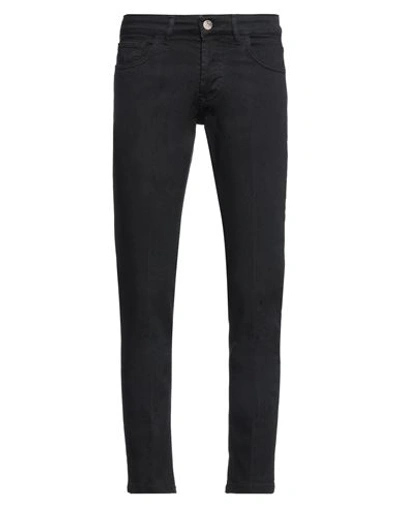 Entre Amis Man Pants Midnight Blue Size 28 Cotton, Elastane In Blue
