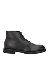 Doucal's Man Ankle Boots Black Size 7 Soft Leather