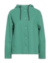 Diana Gallesi Woman Coat Light Green Size 10 Polyester, Wool