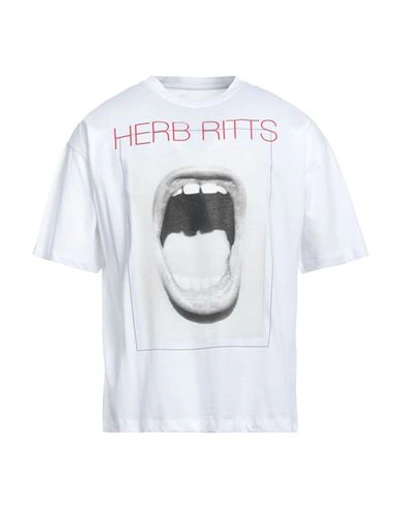 Opening Ceremony Man T-shirt White Size S Cotton