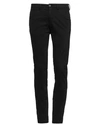 Manuel Ritz Man Pants Black Size 28 Cotton, Elastane