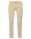 DEPARTMENT 5 DEPARTMENT 5 MAN PANTS BEIGE SIZE 32 COTTON, ELASTANE