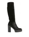 Vic Matie Vic Matiē Woman Boot Black Size 9 Soft Leather In Black