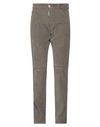 Dsquared2 Man Pants Khaki Size 36 Cotton, Elastane In Beige