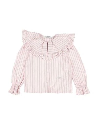 Philosophy Di Lorenzo Serafini Babies'  Toddler Girl Shirt Light Pink Size 4 Polyester, Cotton