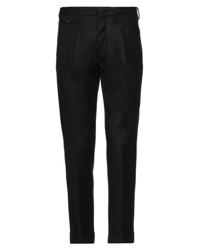 Michael Coal Man Pants Black Size 34 Virgin Wool, Elastane