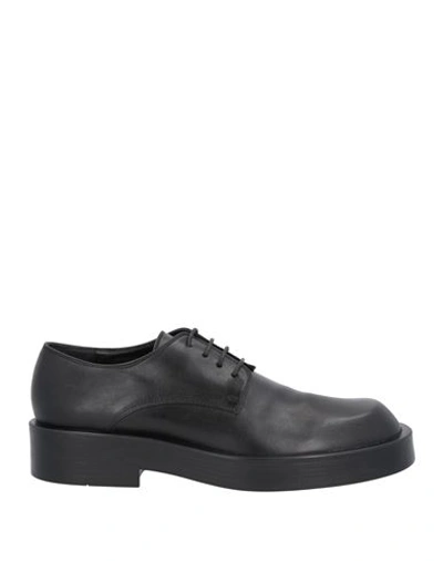 Ann Demeulemeester Man Lace-up Shoes Black Size 11 Soft Leather