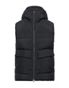 Y-3 MAN PUFFER BLACK SIZE L RECYCLED POLYAMIDE