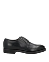 Barrett Man Lace-up Shoes Black Size 10.5 Calfskin