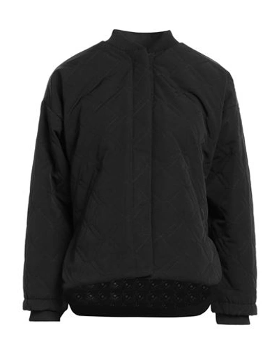 Marc Ellis Woman Jacket Black Size L Polyester