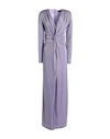 Actualee Woman Long Dress Lilac Size 10 Polyester, Elastane In Purple