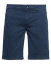 Re-hash Re_hash Man Shorts & Bermuda Shorts Blue Size 32 Cotton, Elastane