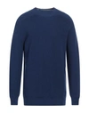 D4.0 Man Turtleneck Blue Size 46 Virgin Wool