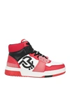 Gaelle Paris Gaëlle Paris Woman Sneakers Red Size 6 Textile Fibers In Red