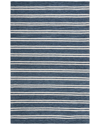 Ralph Lauren Lauren  Starboard Stripe Hand Tufted Rug In Blue