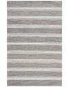 Ralph Lauren Lauren  Arlen Stripe Hand Tufted Rug In Grey
