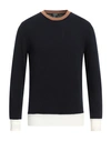 +39 Masq Man Sweater Midnight Blue Size 42 Wool