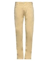 Jacob Cohёn Man Pants Light Yellow Size 33 Cotton, Elastane