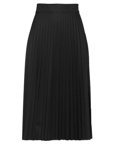 Diana Gallesi Woman Midi Skirt Black Size 6 Polyester, Viscose, Elastane