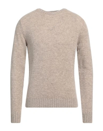 Irish Crone Man Sweater Dove Grey Size Xl Wool