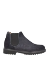 Doucal's Man Ankle Boots Midnight Blue Size 9 Soft Leather