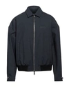 Dsquared2 Man Jacket Steel Grey Size 42 Polyester, Virgin Wool, Elastane