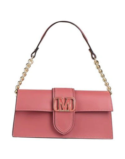 Marc Ellis Woman Handbag Pastel Pink Size - Soft Leather