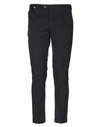 Barbati Man Pants Black Size 28 Polyester, Wool, Viscose, Elastane