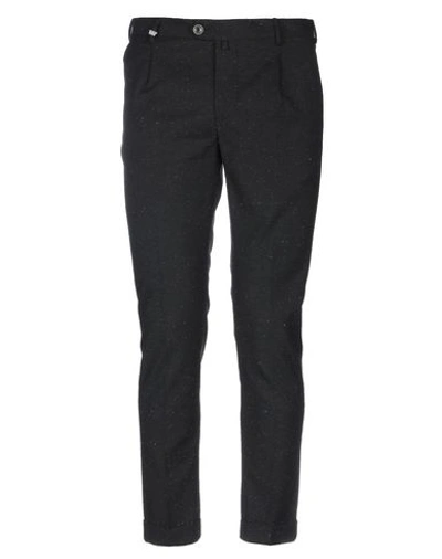 Barbati Man Pants Black Size 30 Polyester, Viscose, Silk, Elastane