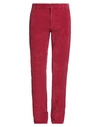 Dsquared2 Man Pants Magenta Size 32 Cotton, Elastane In Pink