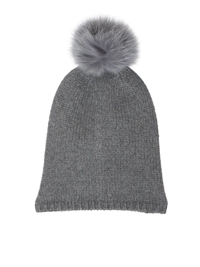 Max Mara Nazione Hat In Grey